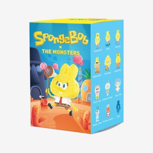 Labubu × SpongeBob Blind Box 12pcs – Complete Set with Rare Secret Edition (1/144)