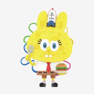 Labubu × SpongeBob Blind Box 12pcs – Complete Set with Rare Secret Edition (1/144)