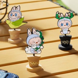 Labubu Cactus Badge - Fall In Wild Series