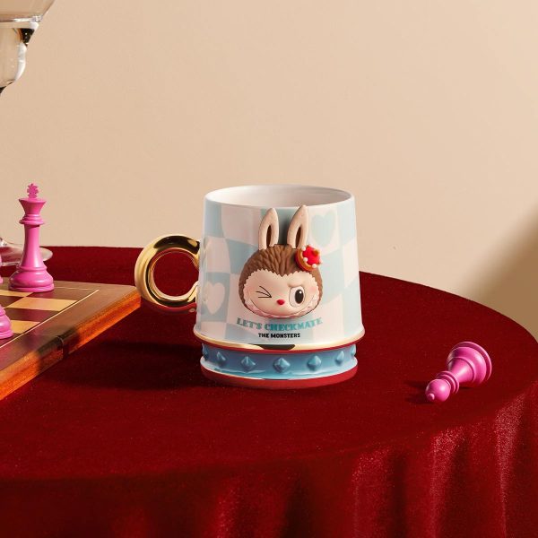 Labubu Let’s Checkmate Blue & Pink Mug - Image 4