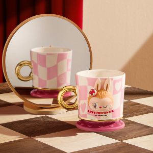 Labubu Let’s Checkmate Blue & Pink Mug
