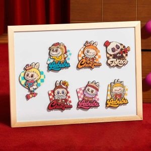 Labubu Let’s Checkmate Complete Magnet Set – 6 Unique Chess Piece Magnets