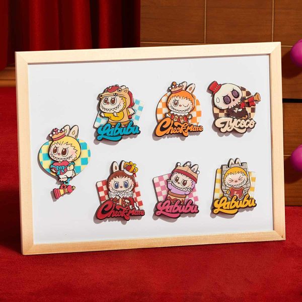 Labubu Let’s Checkmate Complete Magnet Set – 6 Unique Chess Piece Magnets - Image 3