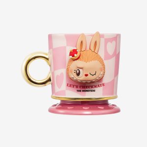 Labubu Let’s Checkmate Blue & Pink Mug