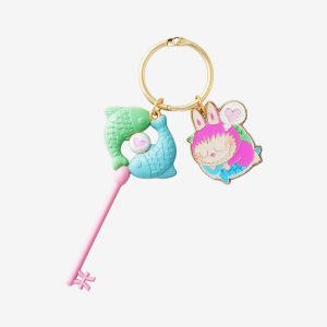 Labubu Zodiac Pendant Keyring – Blind Box Surprise