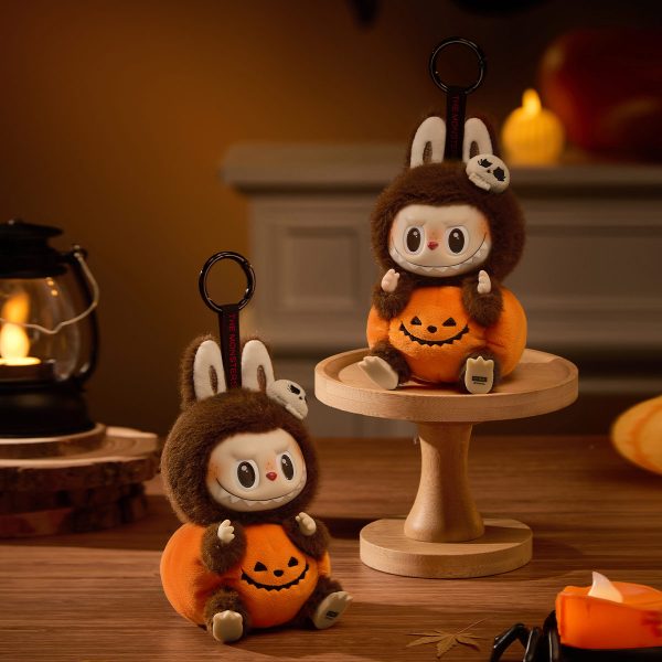Labubu Pumpkin Halloween Pendant – Kawaii Plush Collectible - Image 2