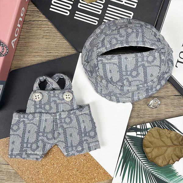 Woven Grey Outfit for Labubu Softness, Simplicity & Natural Elegance - Image 2