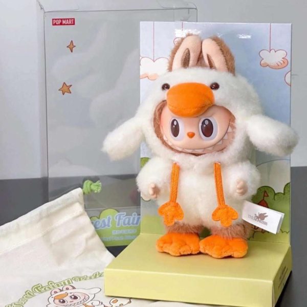 Labubu Forest Fairy Tale White Duck – Kawaii Plush Collectible - Image 2
