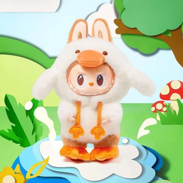 Labubu Forest Fairy Tale White Duck – Kawaii Plush Collectible - Image 3