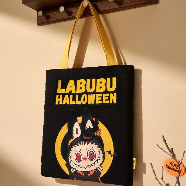 LABUBU Halloween Canvas Bag – Limited Edition Tote 35x40cm - Image 3