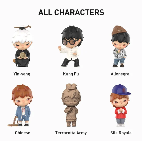 Hirono × CLOT Series Figures – 8 cm Designer Art Toy Blind Boxes | Cultural Fusion Collectibles - Image 9