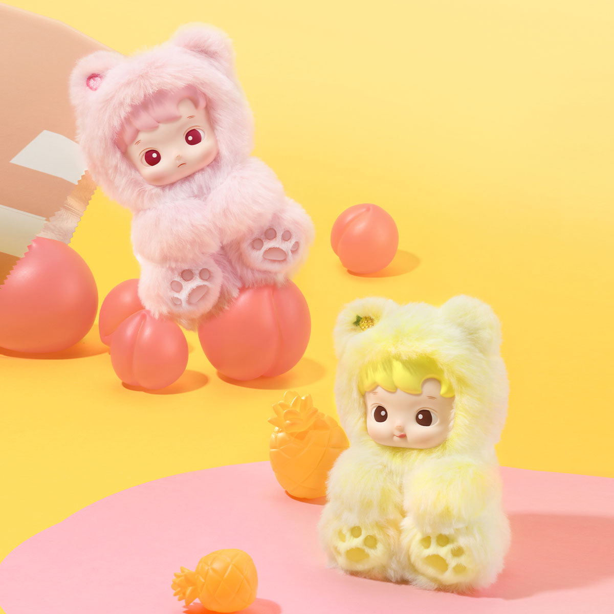 HACIPUPU Gummy Bear Series – Vinyl Plush Pendant Blind Box Collectibles - Image 5