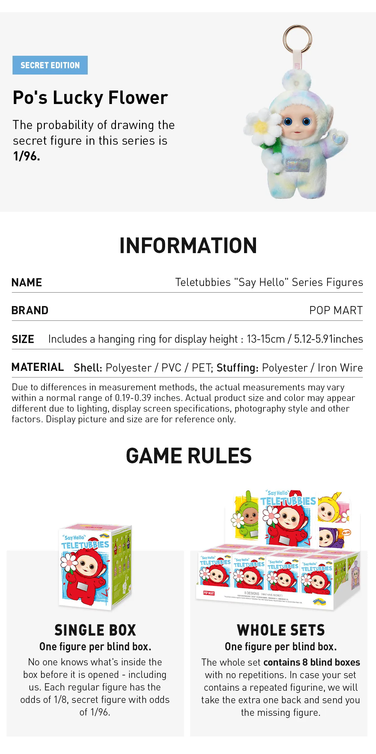 Teletubbies “Say Hello” Series – Cute Collectible Blind Box Figures - Image 11