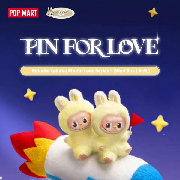 Labubu Pin For Love Series – Blind Box (A–M) Collectible Figures - Image 3