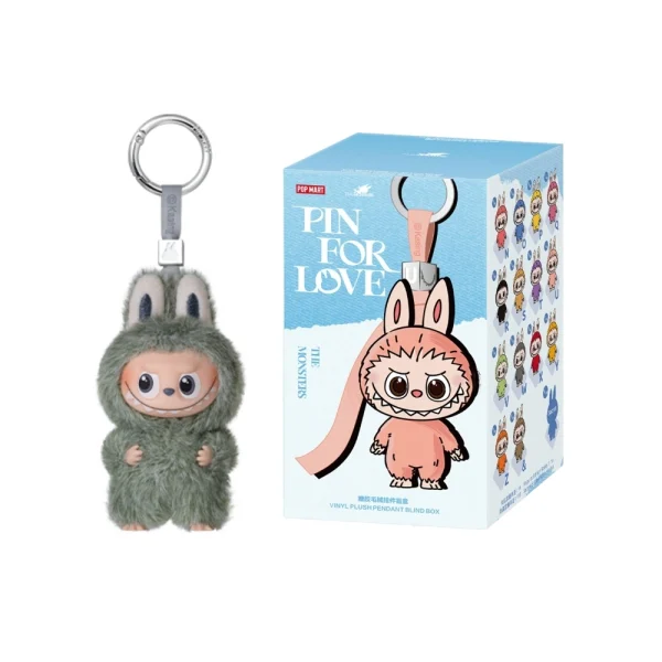 Labubu Secret Editions Plush – Pin For Love Series (N–Z) Collectible Figure