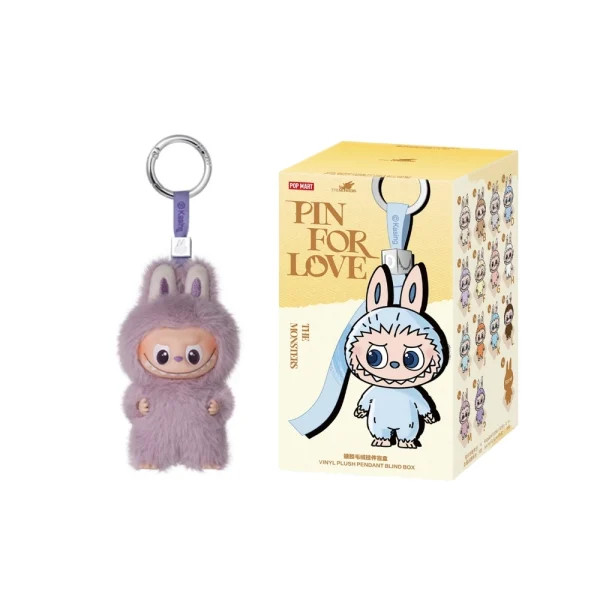 Labubu M Plush – Pin For Love Series Collectible Figure