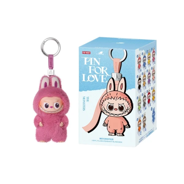 Labubu Q Plush – Pin For Love Series Collectible Figure
