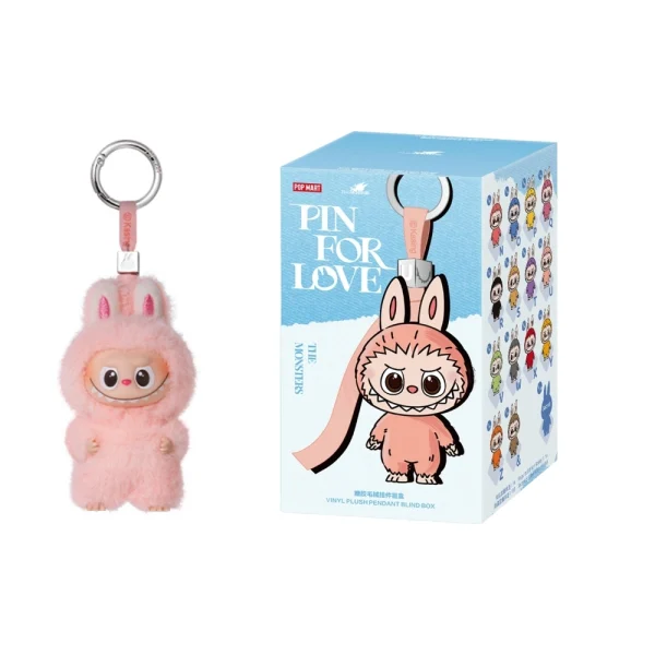 Labubu U Plush – Pin For Love Series Collectible Figure