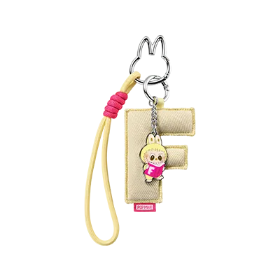 Labubu Letter Pendant “F” – Pin for Love Series Collectible