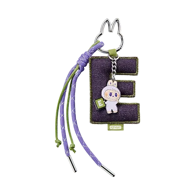 Labubu Letter Pendant “E” – Pin for Love Series Collectible