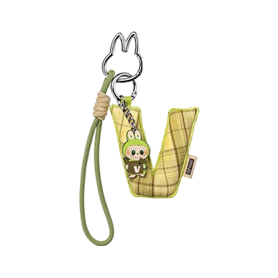 Labubu Letter Pendant “V” – Pin for Love Series Collectible