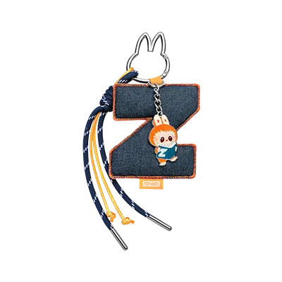 Labubu Letter Pendant “Z” – Pin for Love Series Collectible