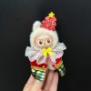 Labubu 17 cm Christmas Outfit Collection – 7 Festive Doll Costumes (No Doll Included) - Candy Elf Costume