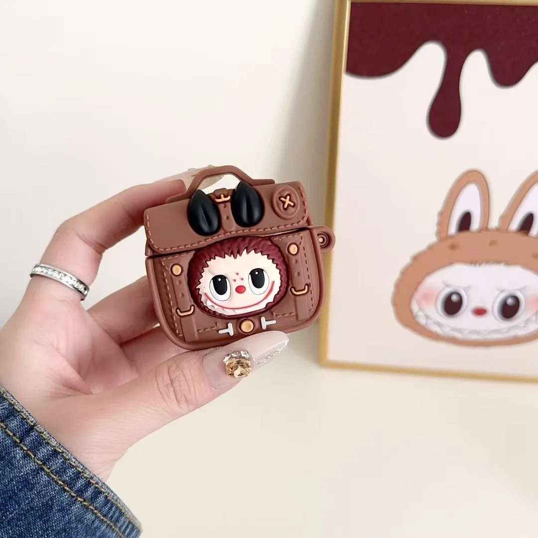 Labubu Protective Case for AirPods (1/2/3/Pro/Pro2/Pro4) – Cute Designer Shockproof Cover - Image 2