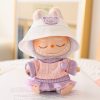 Labubu Outfit Set – Pastel Knit Top, Tulle Skirt, Bucket Hat & Mini Camera - 3pcs Set 02